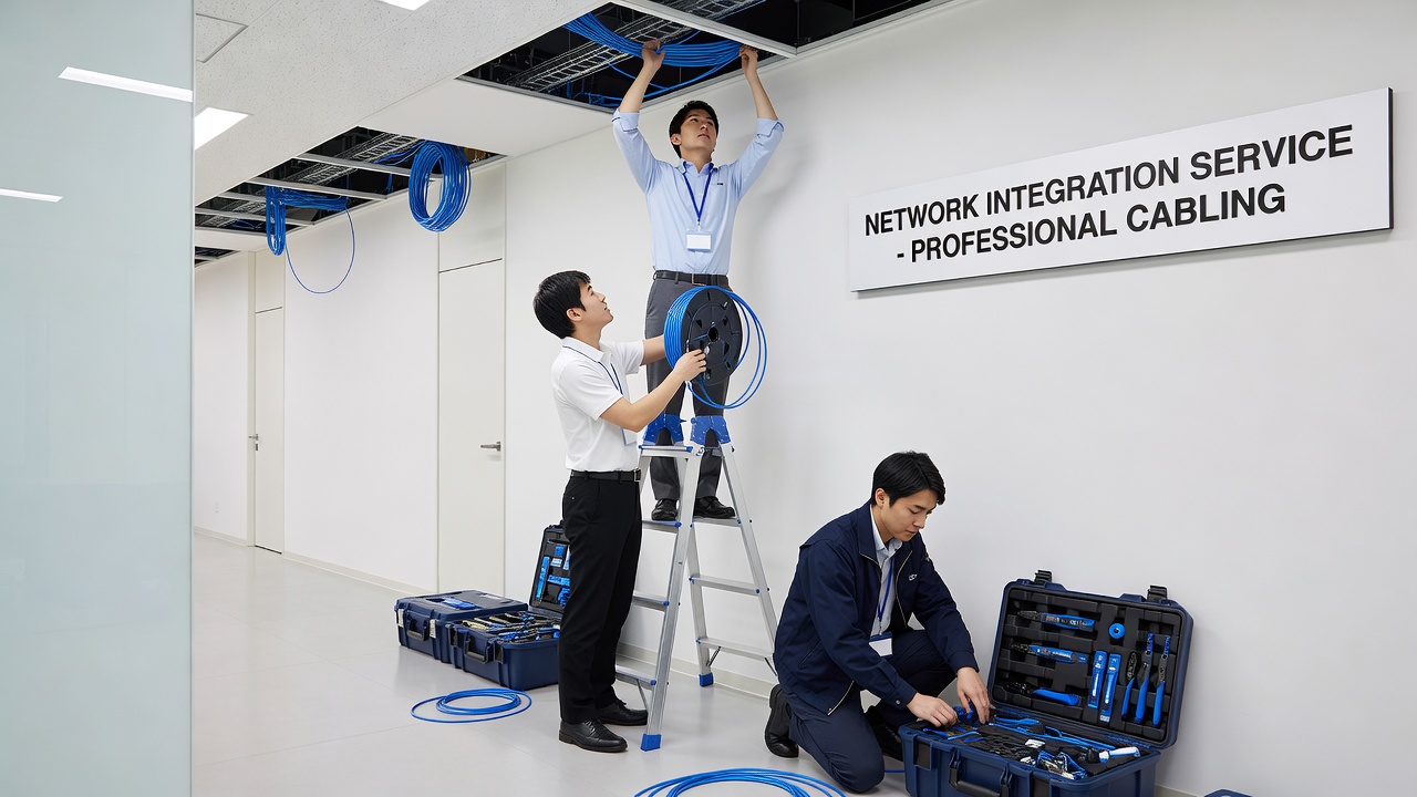 ネットワーク配線・設置作業